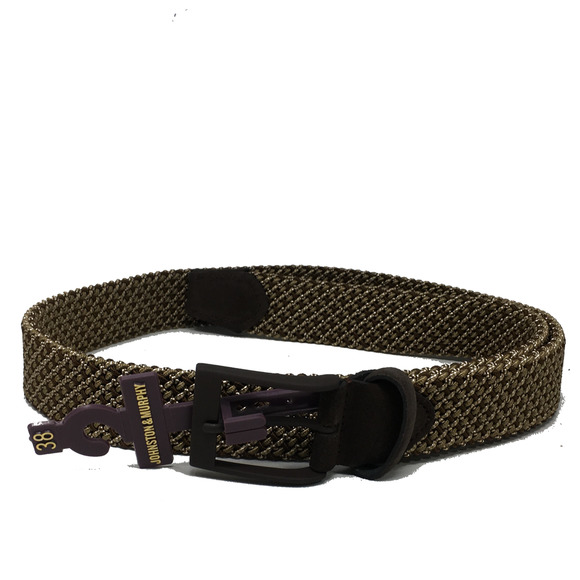 Johnston & Murphy Style 75-7966 Belt Men's Size 38 - Brown/Khaki